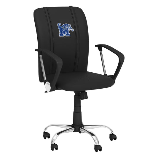 Curve Task Chair with Memphis Tigers Primary Logo