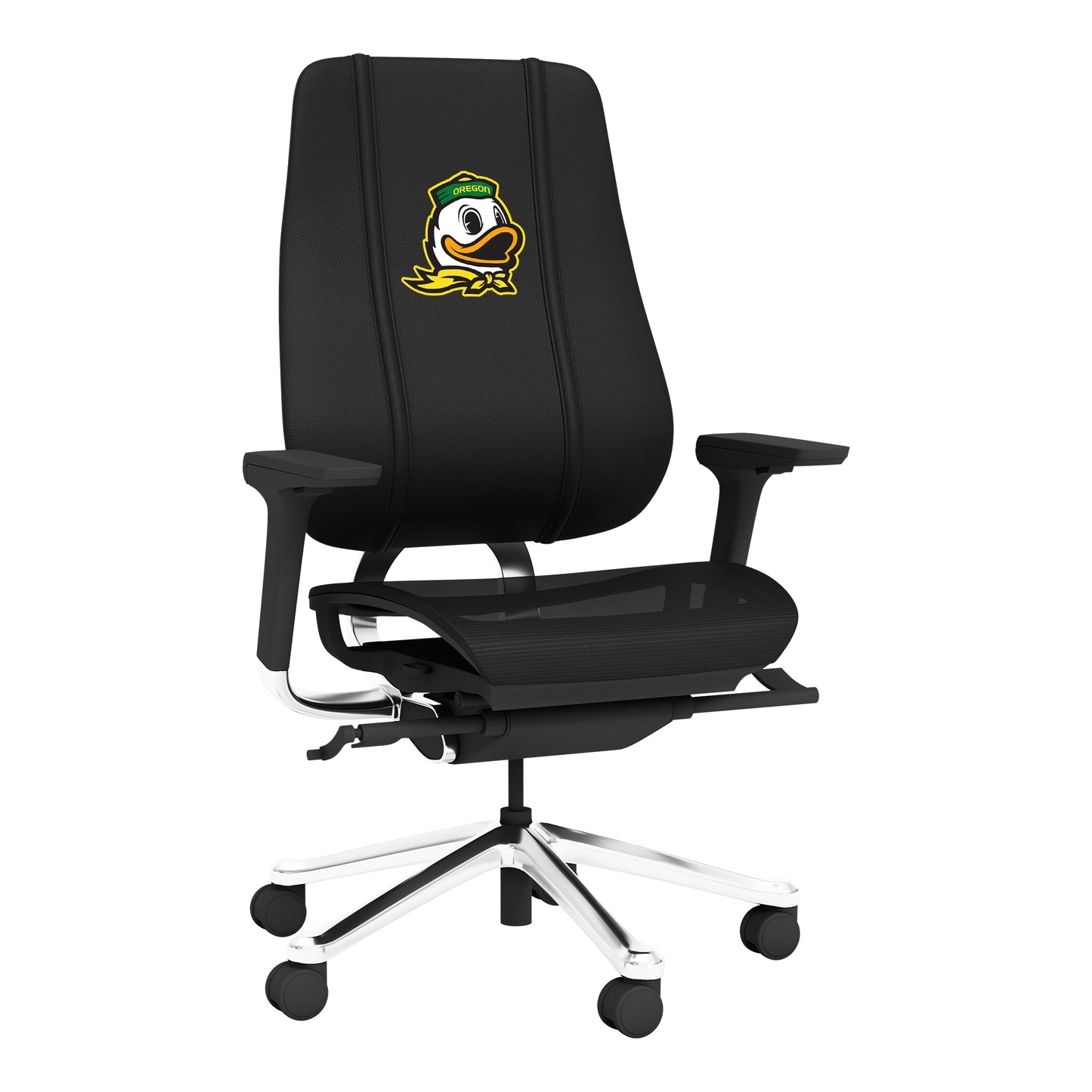 PhantomX Gaming Chair with Oregon Ducks Mascot Logo