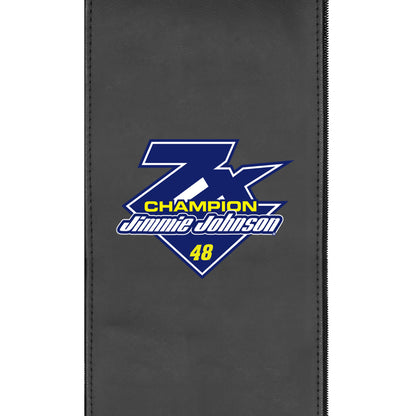 Dyno Stationary Club Chair with  Jimmie Johnson 7 Time Champion Logo