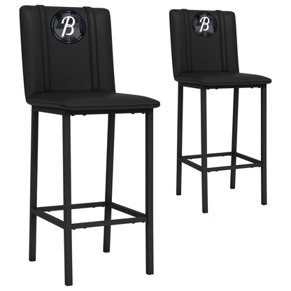 Bar Stool 500 with Baltimore Orioles City Connect Logo Set of 2
