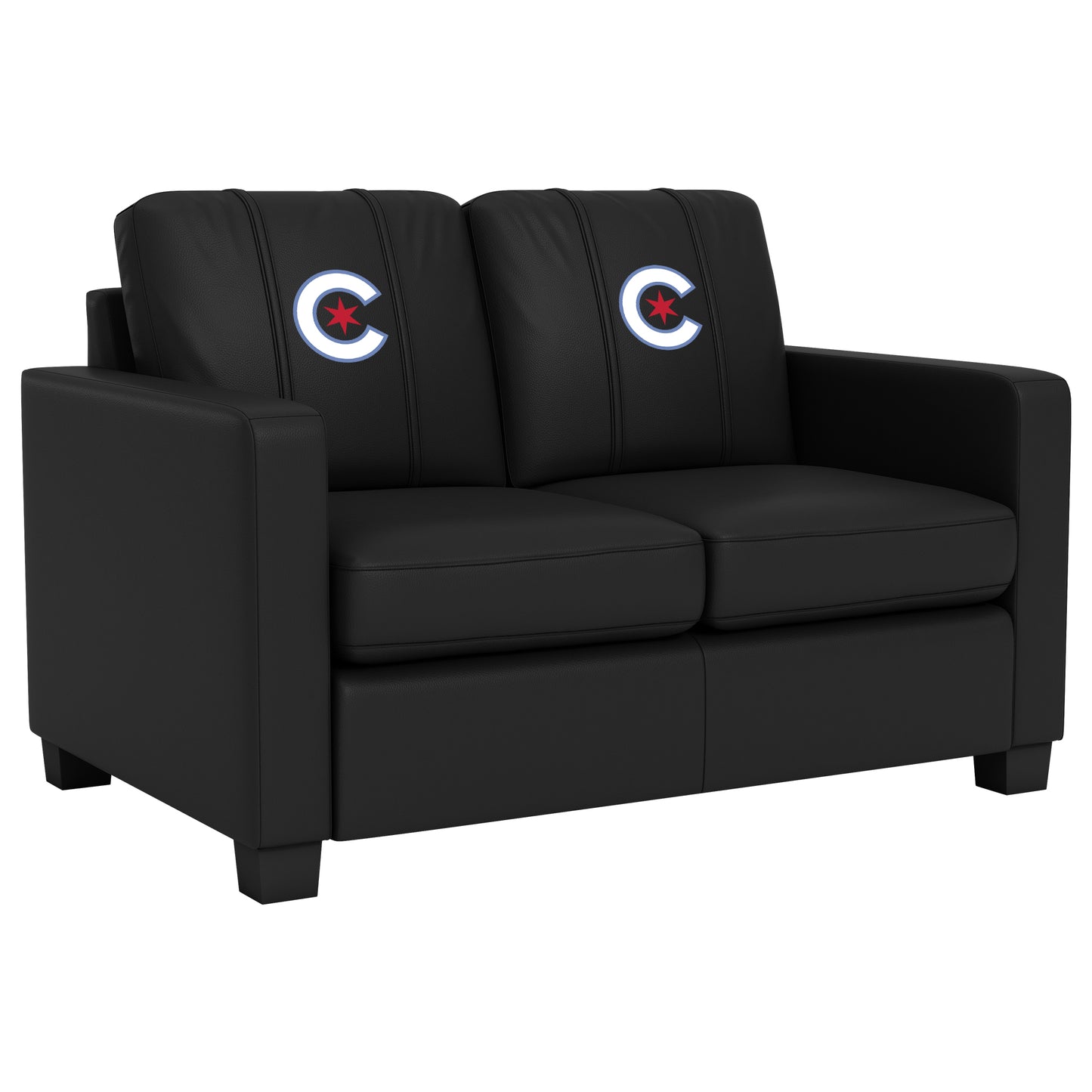 Dyno Stationary Loveseat with Chicago Cubs City Connect Primary Logo