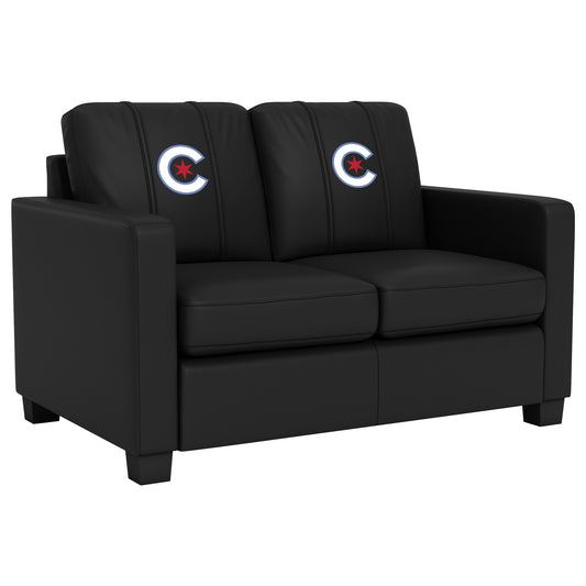 Dyno Stationary Loveseat with Chicago Cubs City Connect Primary Logo