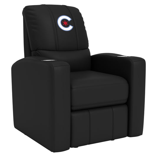 Stealth Recliner with Chicago Cubs City Connect Primary Logo