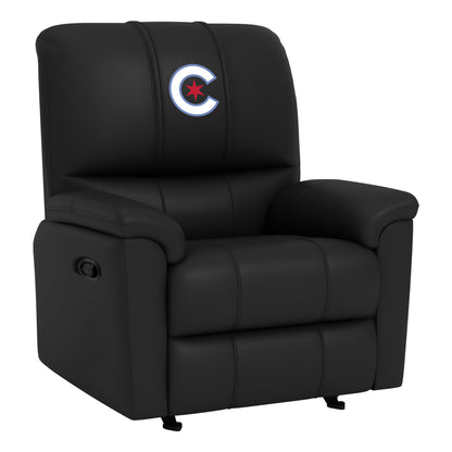 Rocker Recliner with Chicago Cubs City Connect Primary Logo