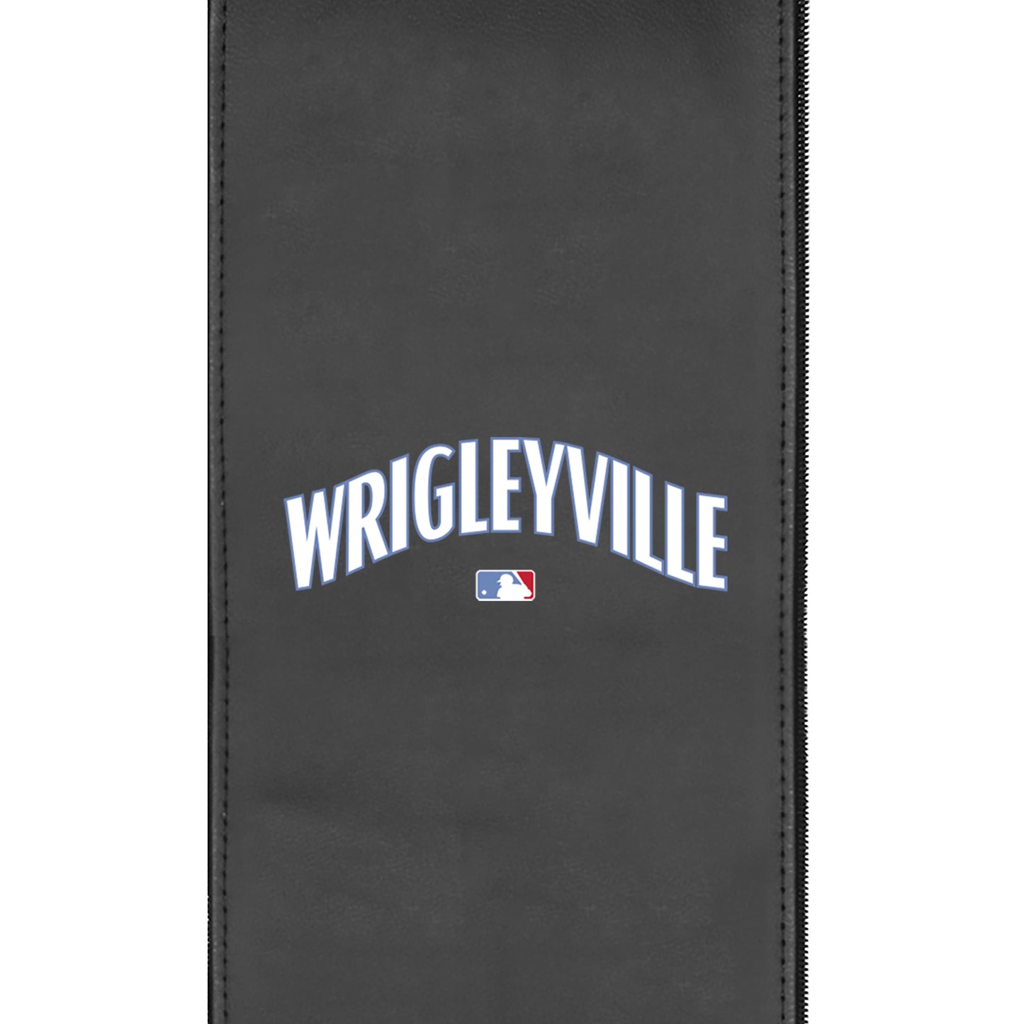 Silver Club Chair with Chicago Cubs City Connect Alternate Logo