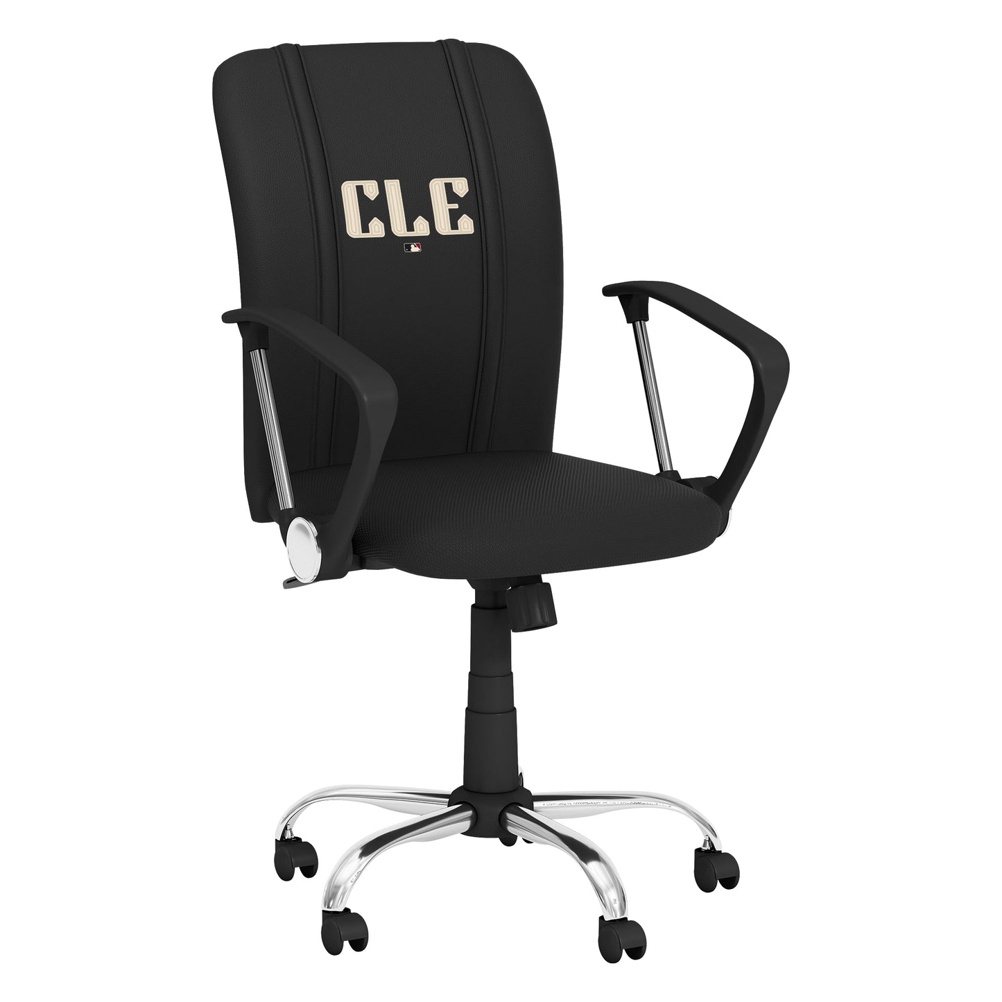 Curve Task Chair with Cleveland Guardians City Connect CLE Logo