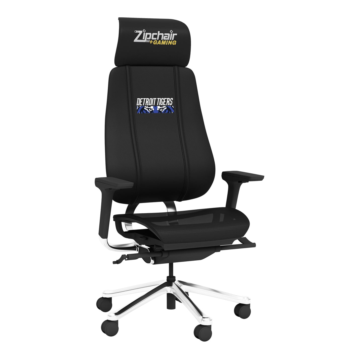 PhantomX Mesh Gaming Chair with Detroit Tigers City Connect Wordmark Logo