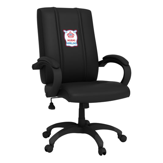 Office Chair 1000 with Miami Marlins City Connect Secondary Logo