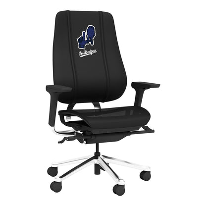 PhantomX Mesh Gaming Chair with Los Angeles Dodgers City Connect Primary Logo