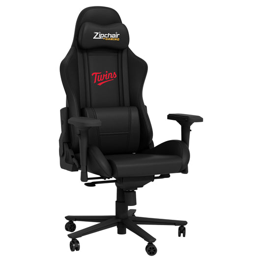 Xpression Pro Gaming Chair with Minnesota Twins Wordmark Logo