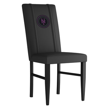 Side Chair 2000 with New York Mets City Connect Subway Token Logo Set of 2