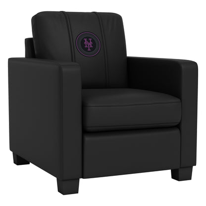 Dyno Stationary Club Chair with New York Mets City Connect Subway Token Logo