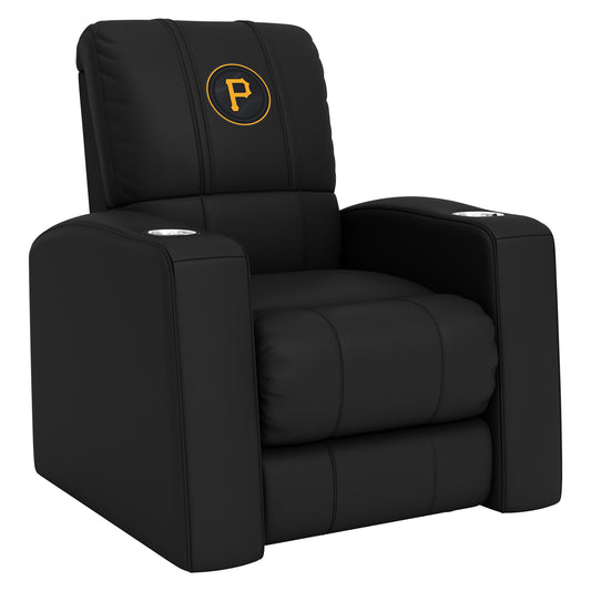 Relax Home Theater Recliner with Pittsburgh Pirates City Connect Logo