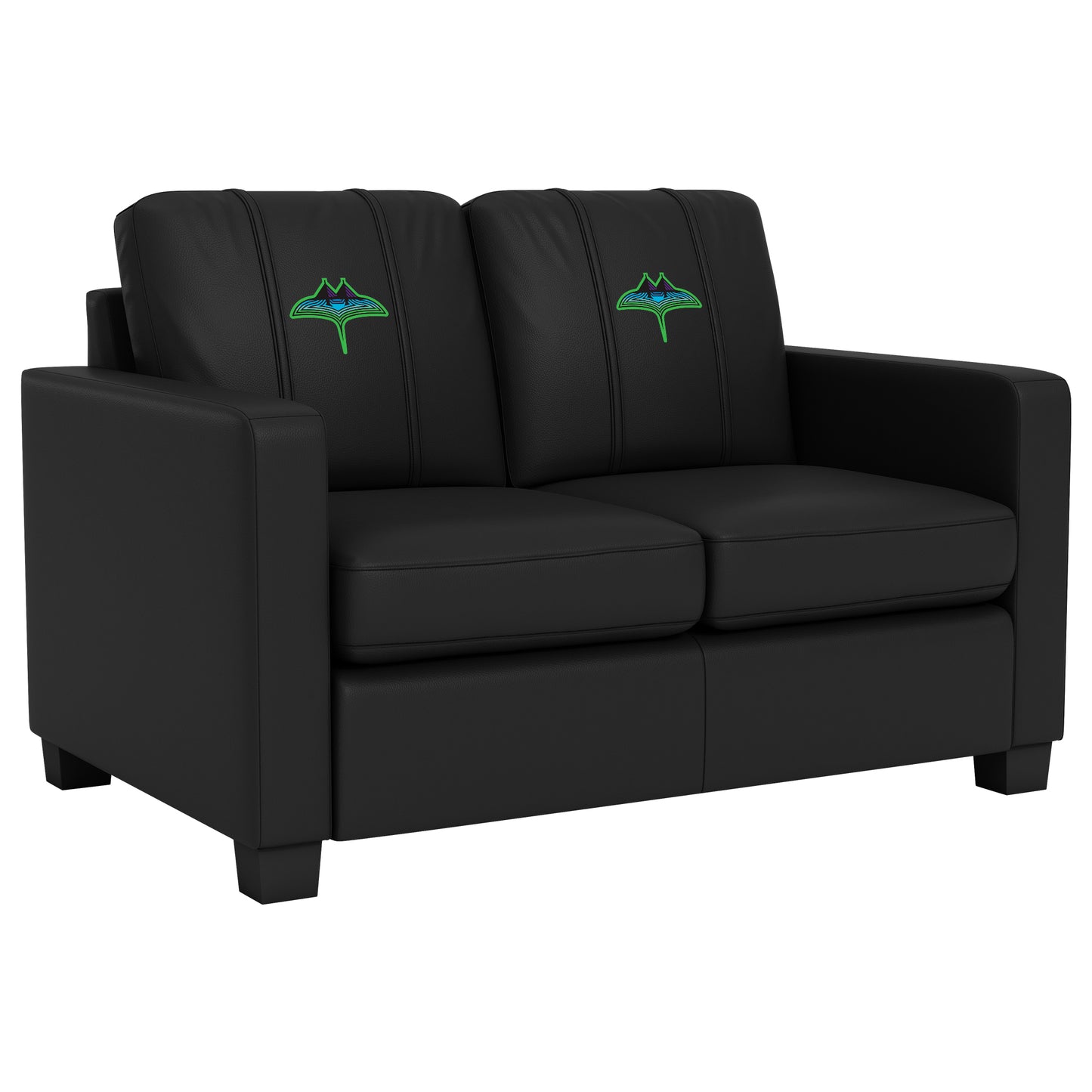 Dyno Stationary Loveseat with Tampa Bay Rays City Connect Skyway Logo
