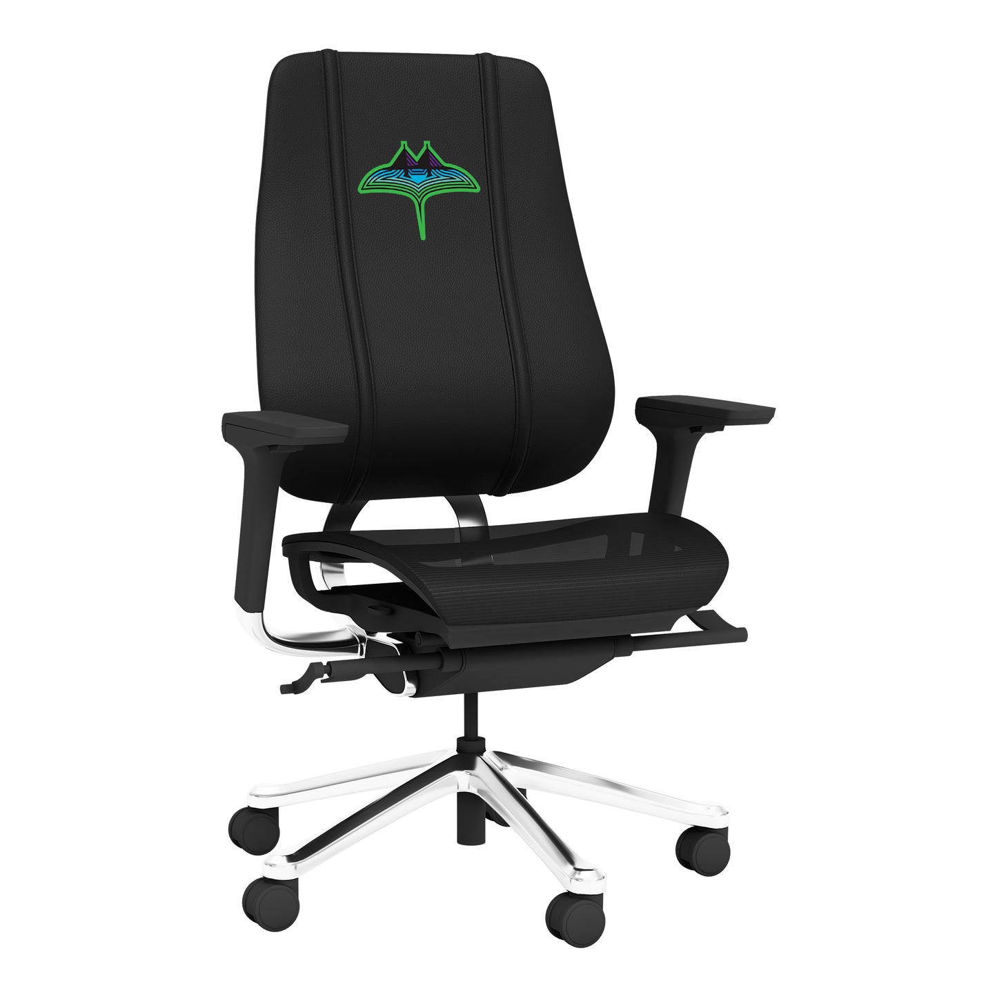 PhantomX Mesh Gaming Chair with Tampa Bay Rays City Connect Skyway Logo