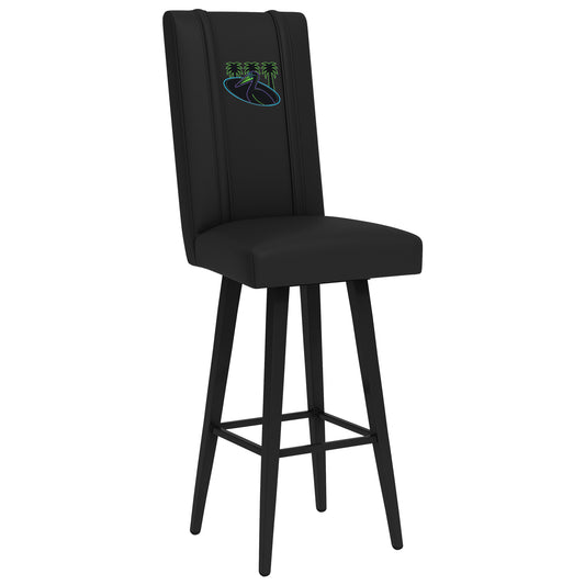 Swivel Bar Stool 2000 with Tampa Bay Rays City Connect Pelican Logo