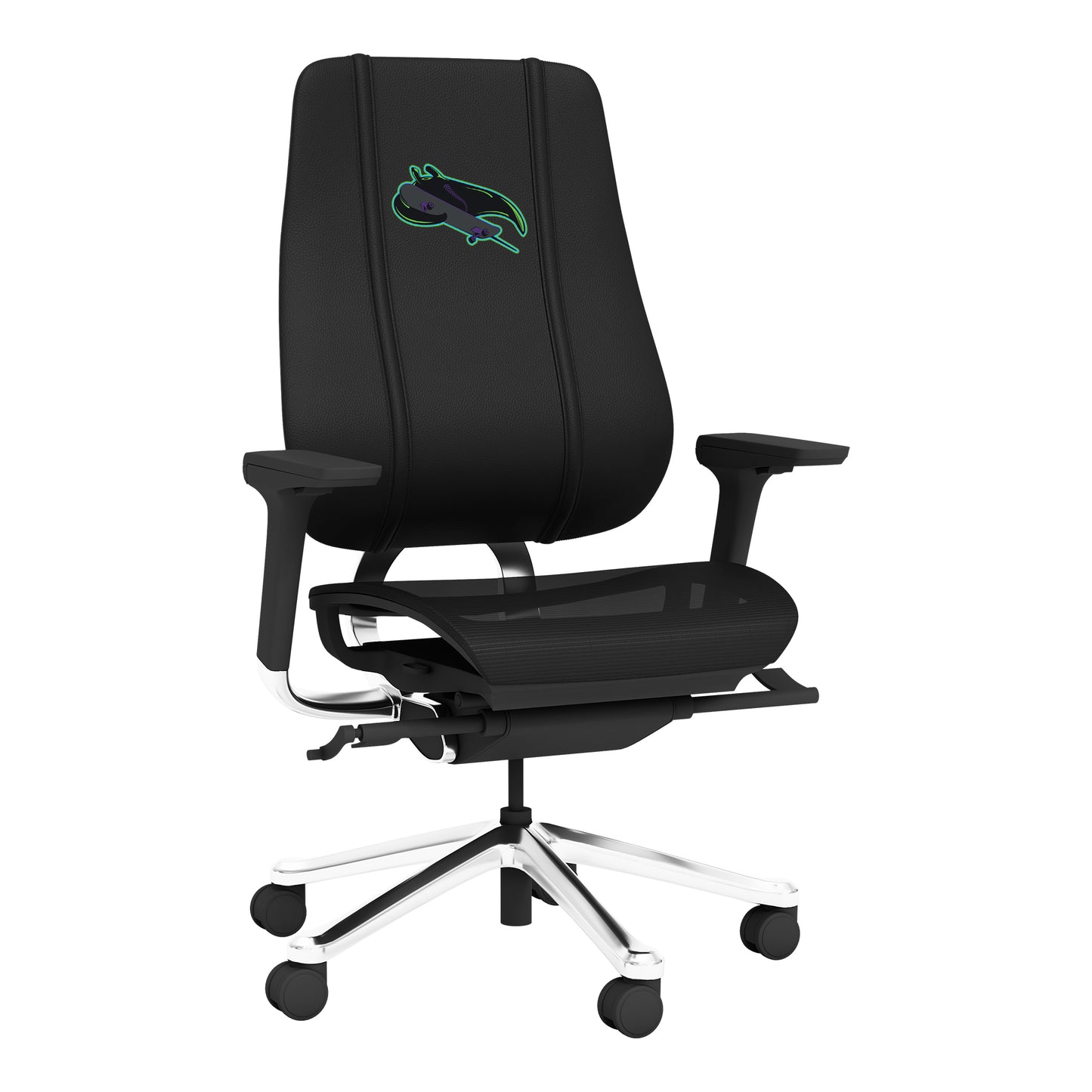 PhantomX Mesh Gaming Chair with Tampa Bay Rays City Connect Skate Logo