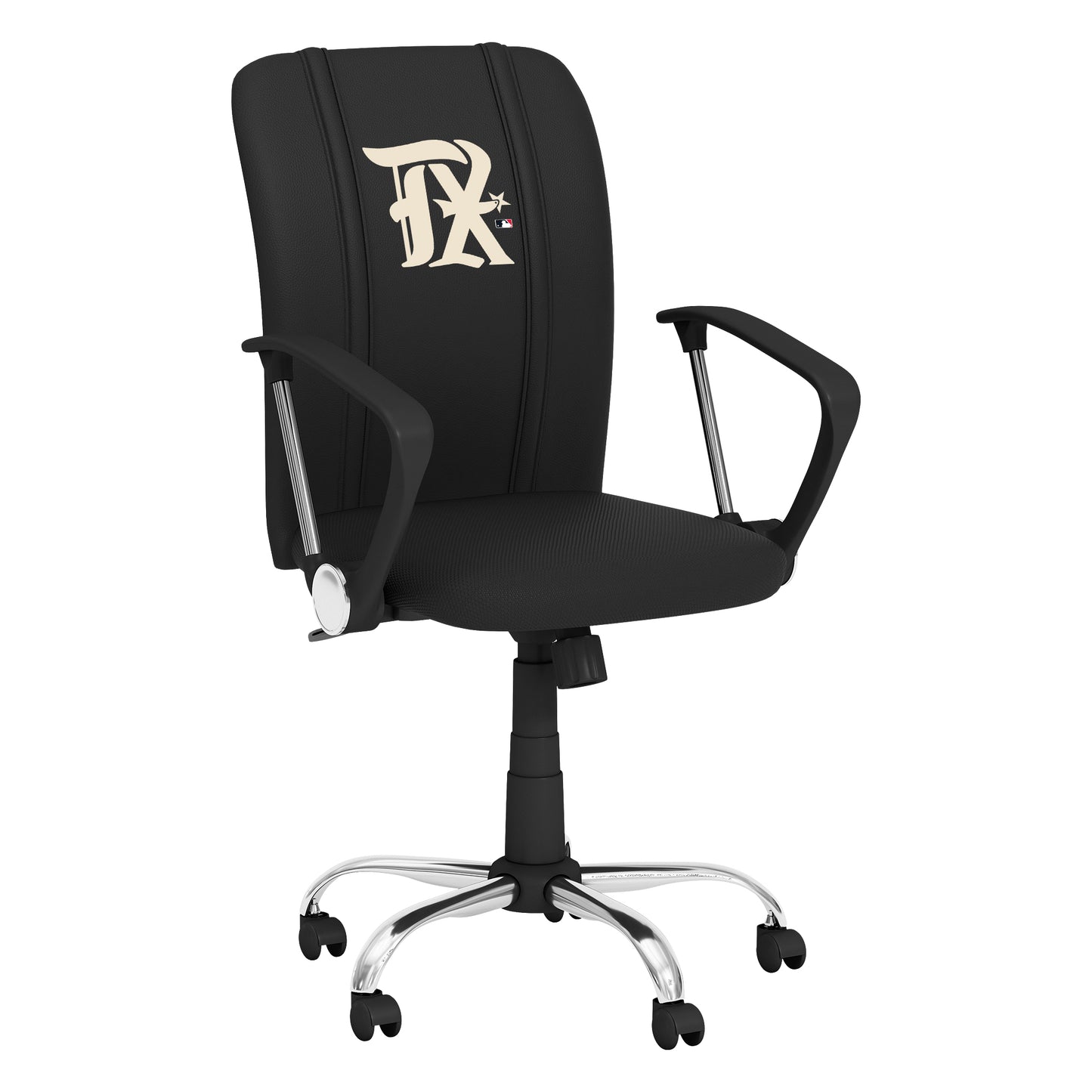 Curve Task Chair with Texas Rangers City Connect Primary Logo