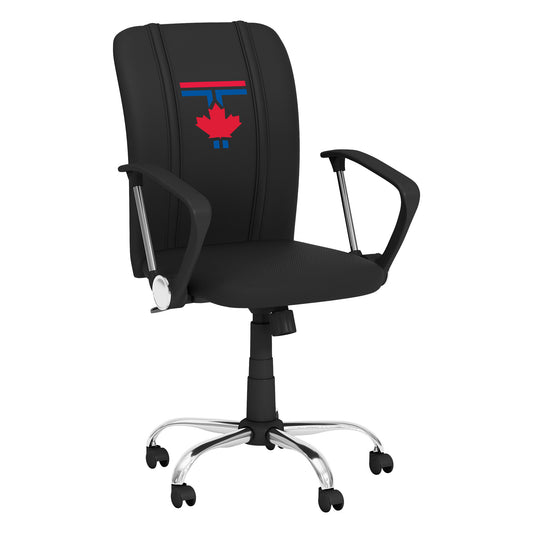 Curve Task Chair with Toronto Blue Jays City Connect Maple Leaf Logo