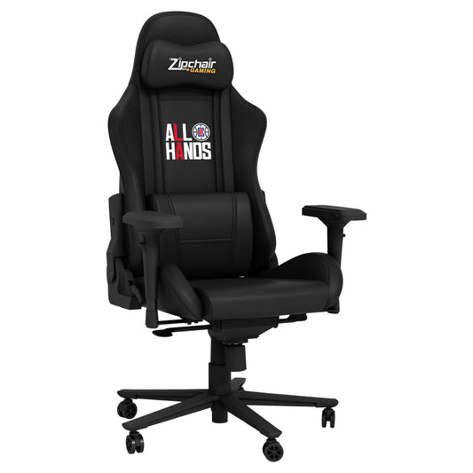 Xpression Pro Gaming Chair with Los Angeles Clippers 2024 Playoffs Logo