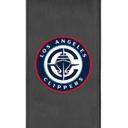 Silver Loveseat with Los Angeles Clippers Global