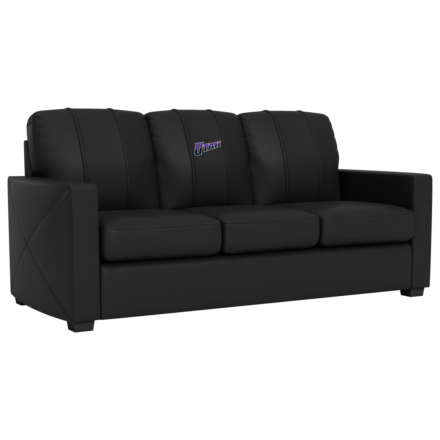 Silver Sofa with Utah Jazz Alternate Logo