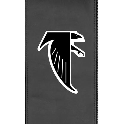 Silver Loveseat with Atlanta Falcons Classic Logo