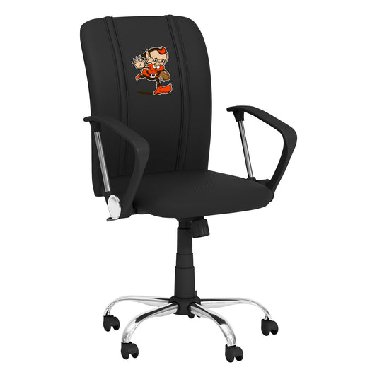 Curve Task Chair with Cleveland Browns Classic Logo