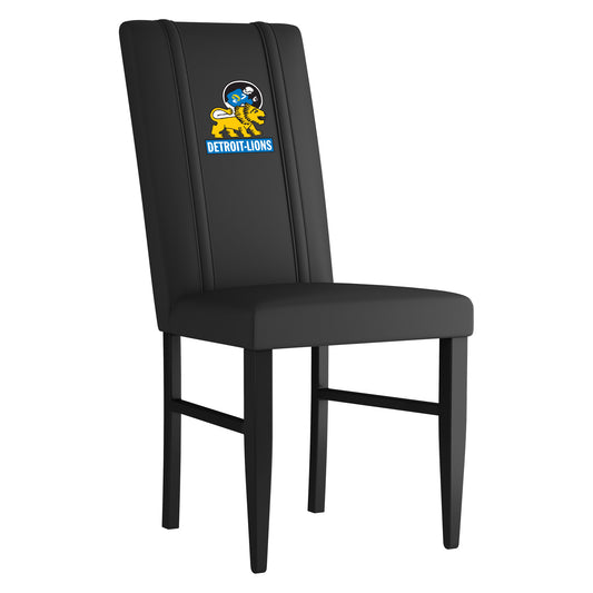 Side Chair 2000 with Detroit Lions Classic Logo Set of 2