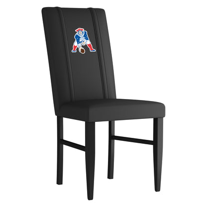 Side Chair 2000 with New England Patriots Classic Logo Set of 2