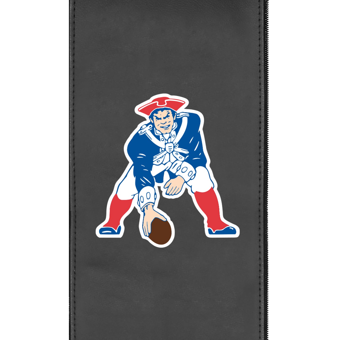 Silver Club Chair with New England Patriots Classic Logo