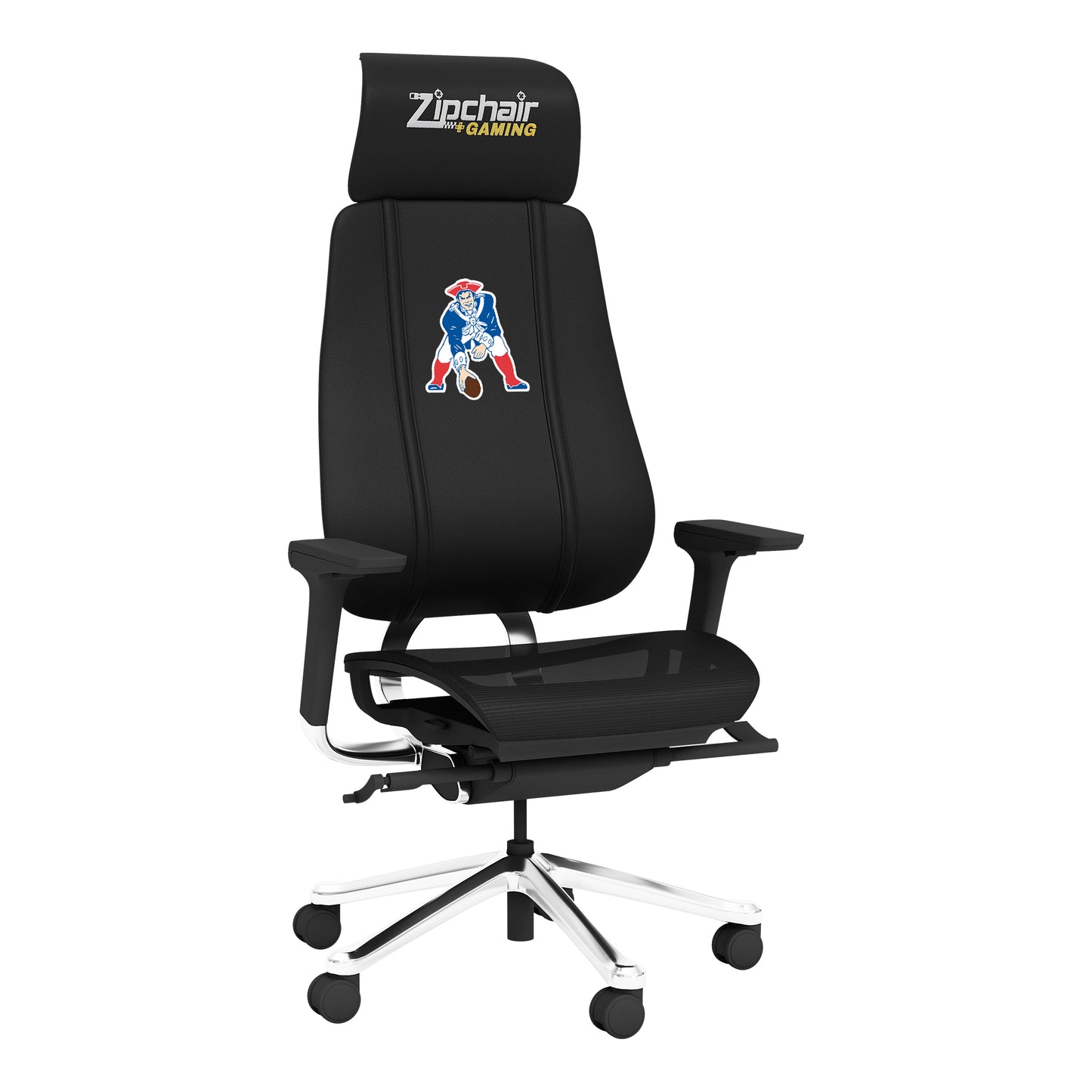 PhantomX Mesh Gaming Chair with New England Patriots Classic Logo