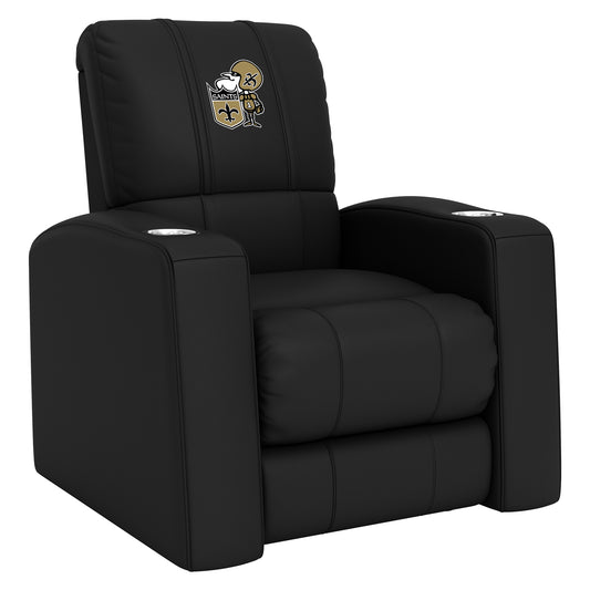 Relax Home Theater Recliner with New Orleans Saints Classic Logo