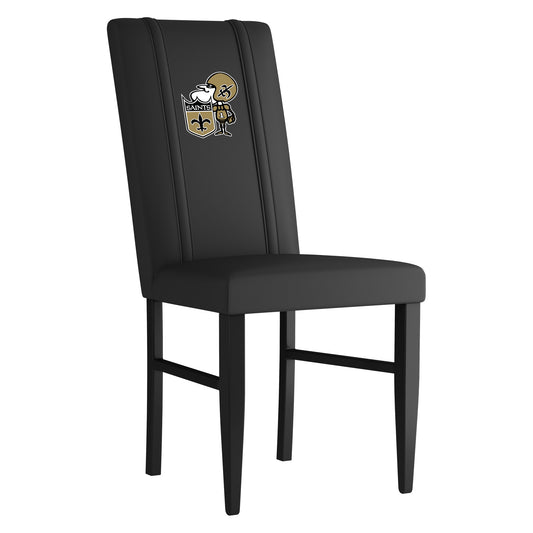 Side Chair 2000 with New Orleans Saints Classic Logo Set of 2