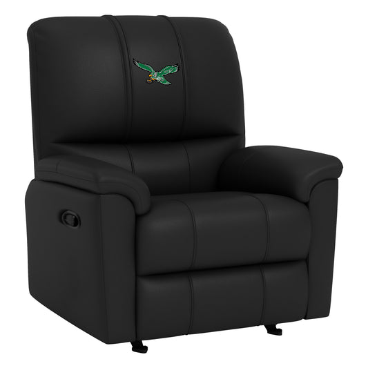 Rocker Recliner with Philadelphia Eagles Classic Logo