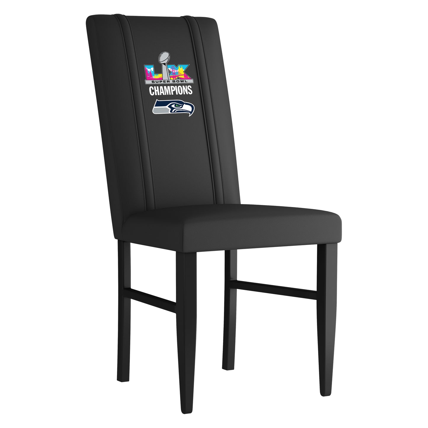 Side Chair 2000 with  Seattle Seahawks Super Bowl LX Champions Logo Set of 2