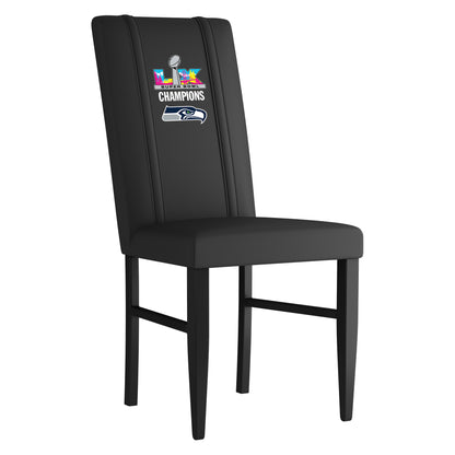 Side Chair 2000 with  Seattle Seahawks Super Bowl LX Champions Logo Set of 2