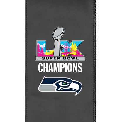 Relax Home Theater Recliner with Seattle Seahawks Super Bowl LX Champions Logo