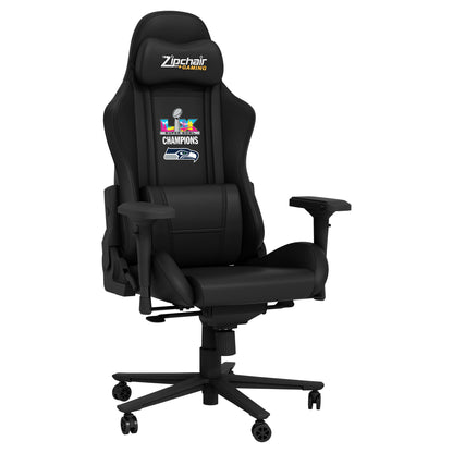 Xpression Pro Gaming Chair with  Seattle Seahawks Super Bowl LX Champions Logo