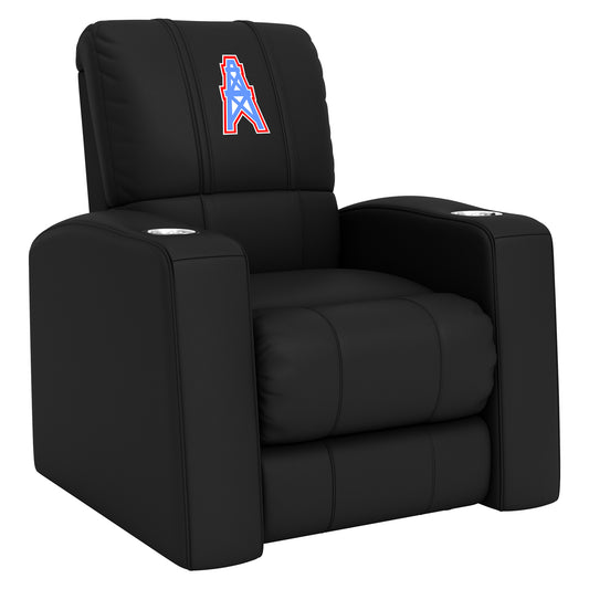 Relax Home Theater Recliner with Houston Oilers Classic Logo