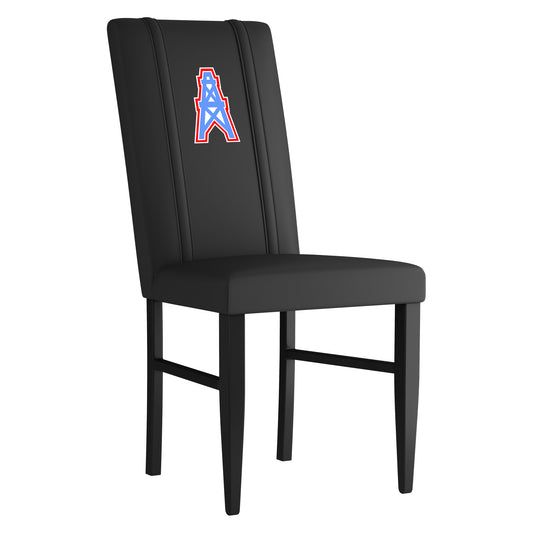 Side Chair 2000 with Houston Oilers Classic Logo Set of 2