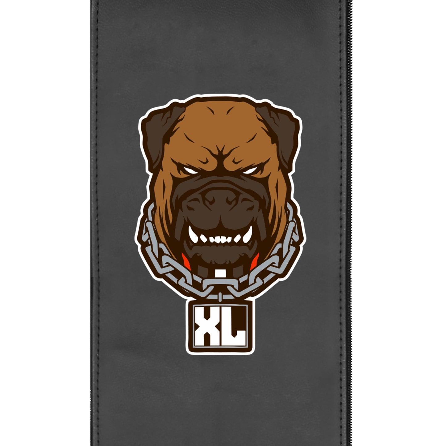 Curve Task Chair with  Cleveland Browns Dawg Pound XL Logo