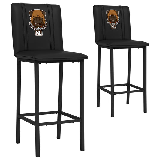 Bar Stool 500 with Cleveland Browns Dawg Pound XL Logo Set of 2