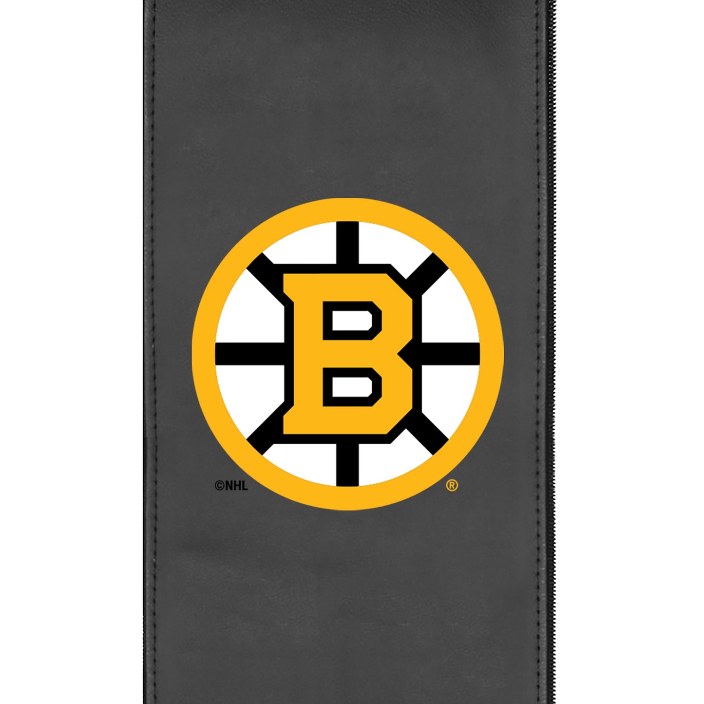 Dyno Stationary Club Chair with Boston Bruins Primary Logo