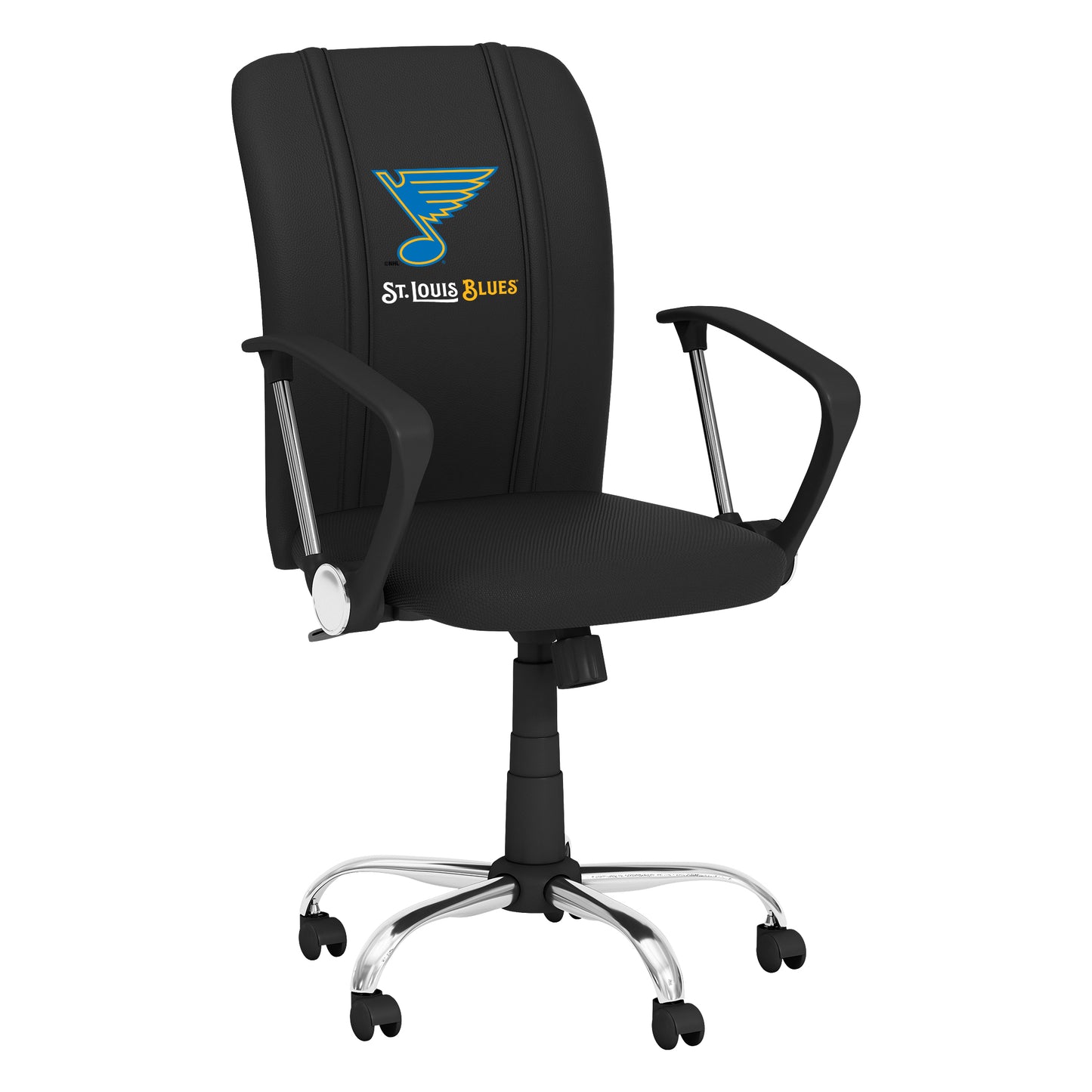 Curve Task Chair with St. Louis Blues Wordmark Logo