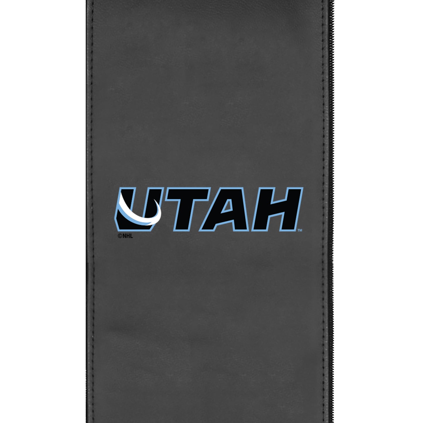 Silver Loveseat with Utah Mammoth Wordmark Logo