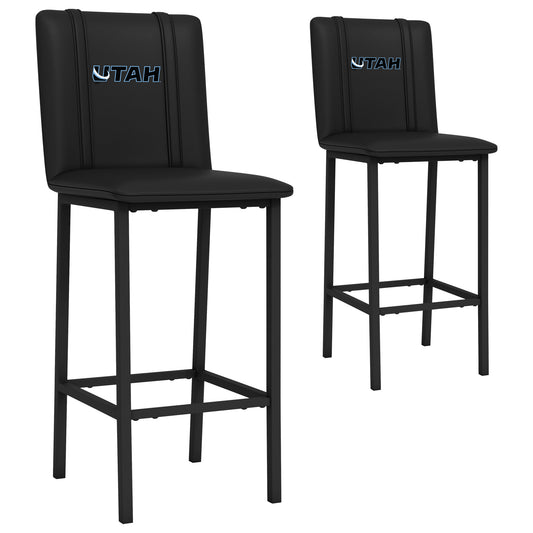 Bar Stool 500 with Utah Mammoth Wordmark Logo Set of 2