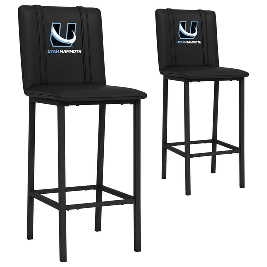 Bar Stool 500 with Utah Mammoth Secondary Logo Set of 2