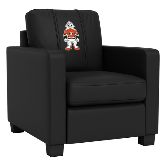Dyno Stationary Club Chair with Anaheim Ducks Wild Wing Mascot Logo
