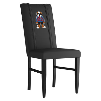 Side Chair 2000 with Colorado Avalanche Bernie Mascot Logo Set of 2